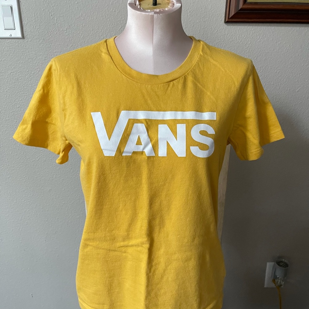 Vans Flying York Yellow T-Shirt, Size M